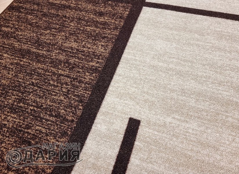 Мокетен килим ERIKA 8010 beige/red